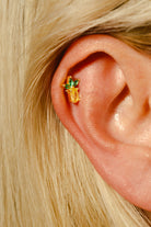 Pia Yuli-Pineapple Piercing-Küpe-3-milagron.live