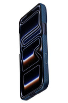 Sakura Hours Iphone 17 Pro Magsafe Uyumlu Aramid Fiber Kılıf Nightfall Blue