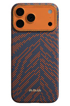 Breath Of Veins Iphone 17 Pro Aramid Fiber Karbon Magsafe Kılıf Burning Orange