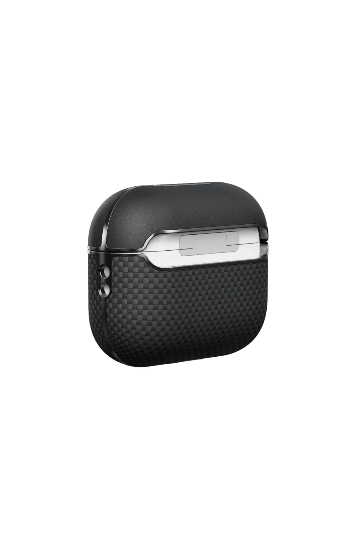 Aramid Fiber Magsafe Uyumlu Airpods Pro 3 Kılıf Black-Gray Twill