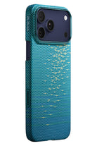 Glints Of Gold Iphone 17 Pro Magsafe Uyumlu Kılıf Lucid Blue