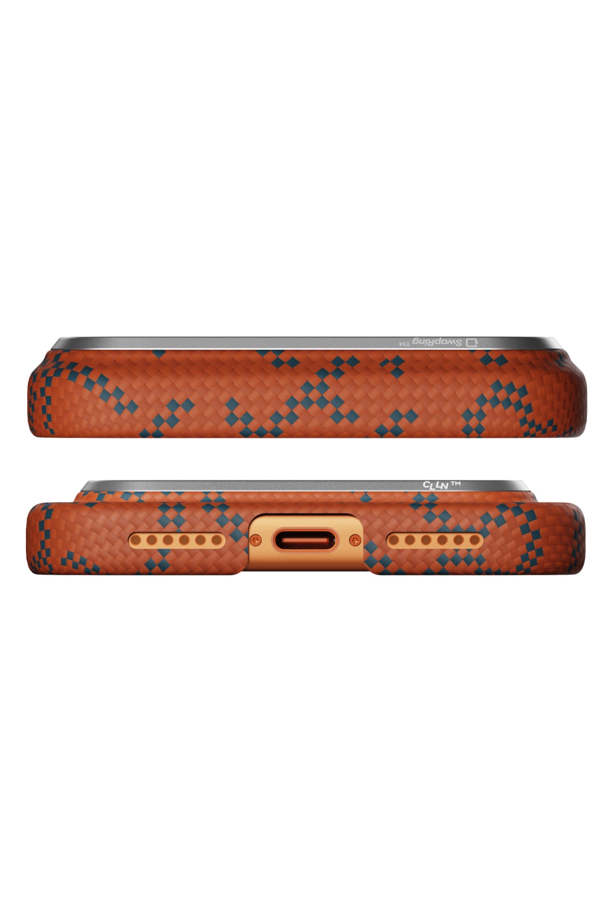 Ptk Leaping Magsafe Uyumlu Iphone 17 Pro Max Kılıf Blue Orange