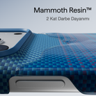 Iphone 18 Pro Max Karbon Kılıf Magsafe Uyumlu Aramid Fiber - Edge Midnight