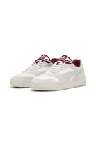 Puma-Doublecourt PRM Warm White Dark Jasper-Sneakers-3-milagron.live