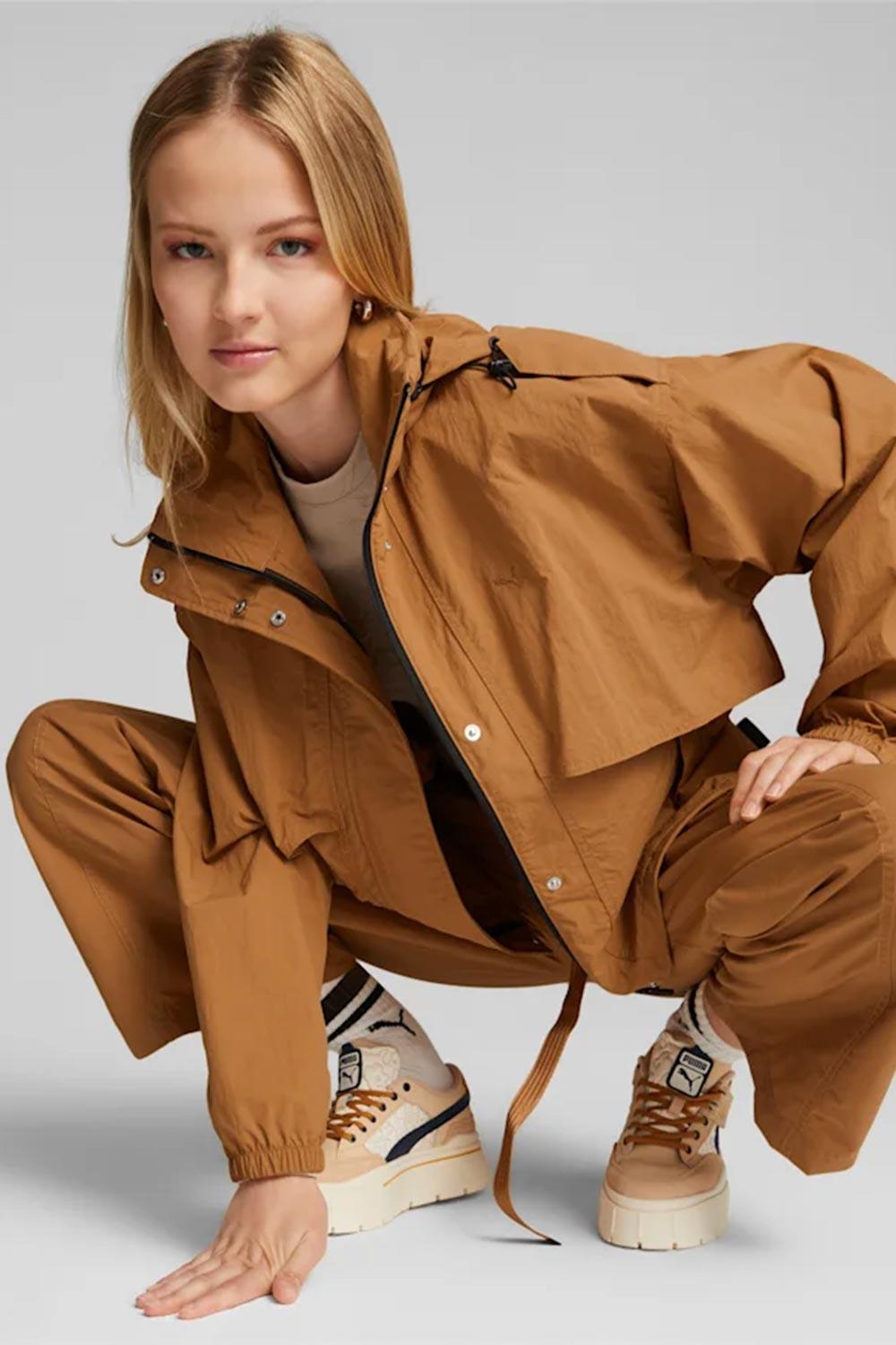 Puma-INLAND Short Woven Jacket Desert Tan-Ceket-3-milagron.live
