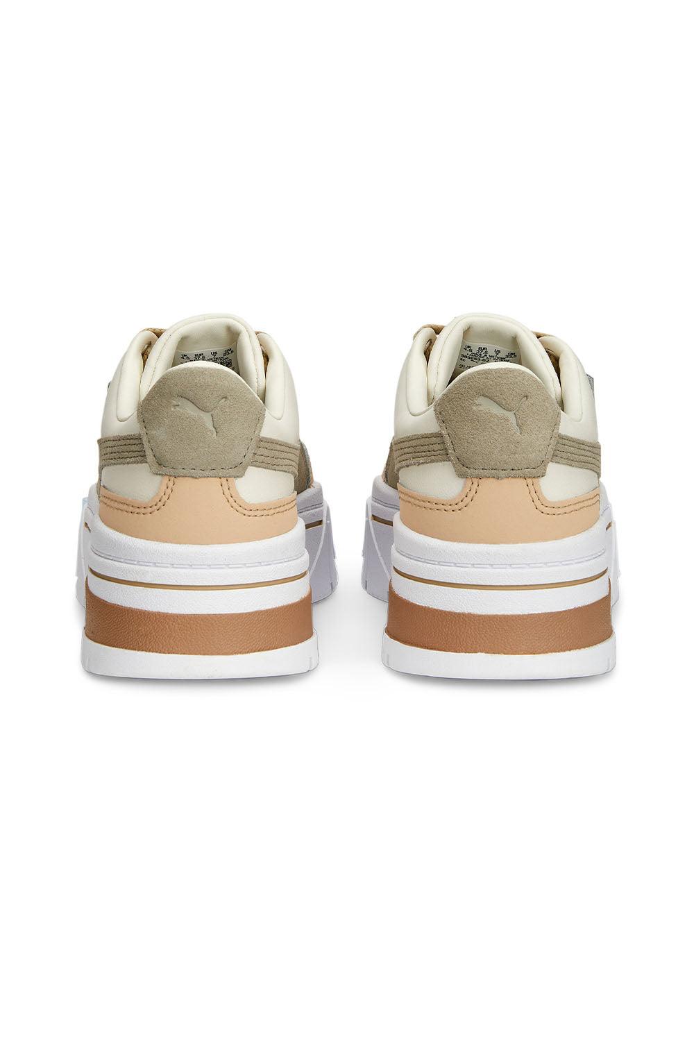 Puma-Mayze Stack Luxe Wns Whisper White Pale-Sneakers-5-milagron.live