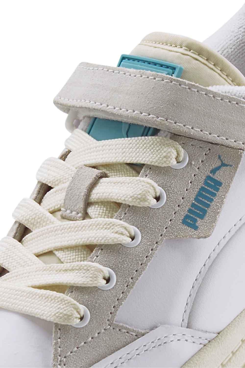 Puma-Mayze Stack Padded Wns Puma White-Sneakers-5-milagron.live