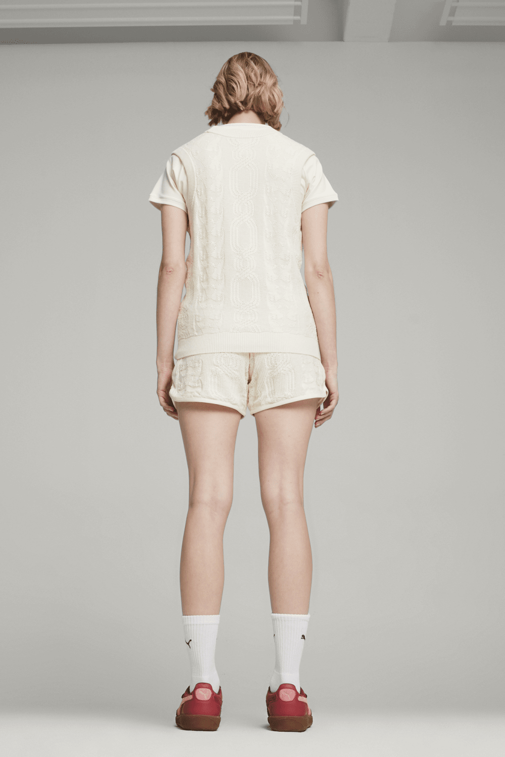 Puma-PUMA x PALOMO T7 Shorts-Warm White-Şort-2-milagron.live