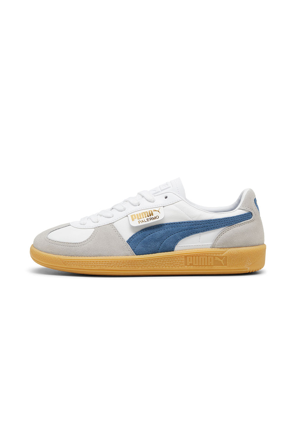 Puma-Palermo Lth PUMA White Blue Horizon Gum-Sneakers-2-milagron.live