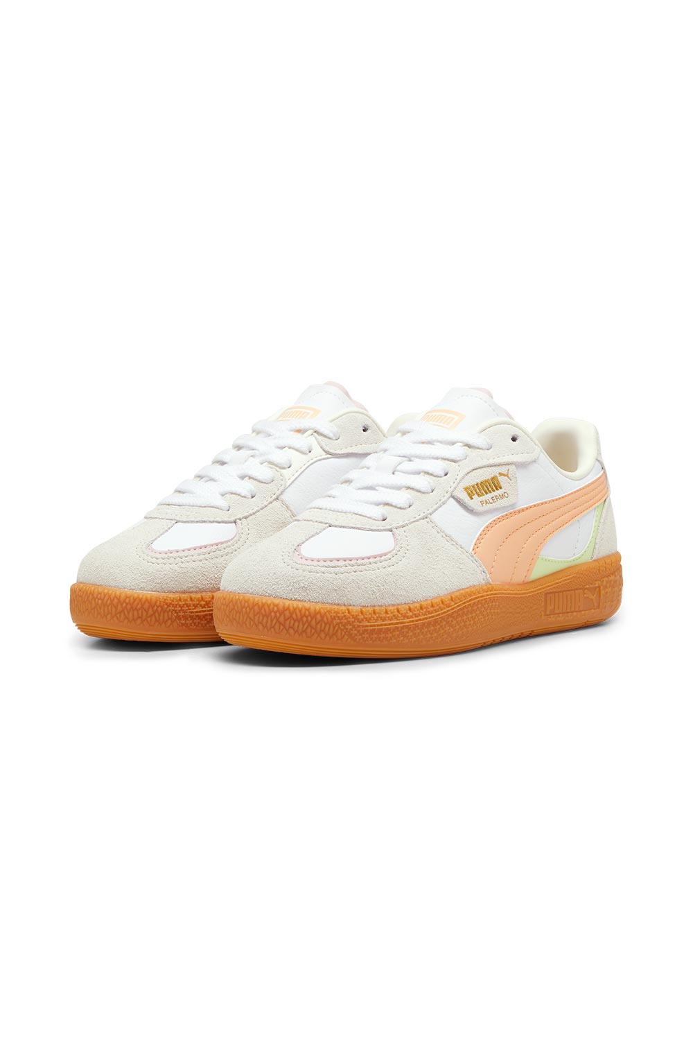 Puma-Palermo Moda Wns PUMA White Peach Fizz-Sneakers-6-milagron.live