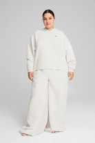 Puma-Q4 Studio Textured Hoody Vapor Gray-Sweatshirts & Hoodies-2-milagron.live