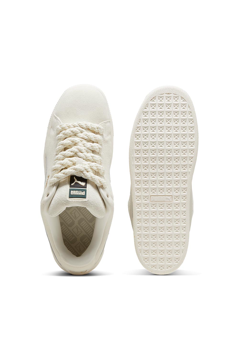 Puma-Suede XL Rope Frosted Ivory Vapor Gray-Sneakers-5-milagron.live