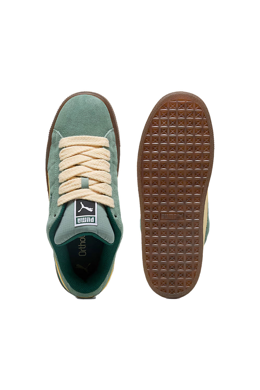 Puma-Suede XL SK8TE Wrld Green Moon-Creamy Va-Sneakers-4-milagron.live