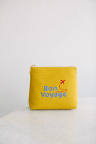 Pure Paris-Bon Voyage Kozmetik & Seyahat Çantası – Hardal-Makyaj Çantası-1-milagron.live