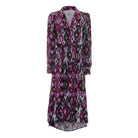 Pure Paris-Ikat Uzun Elbise-Elbise-9-milagron.live