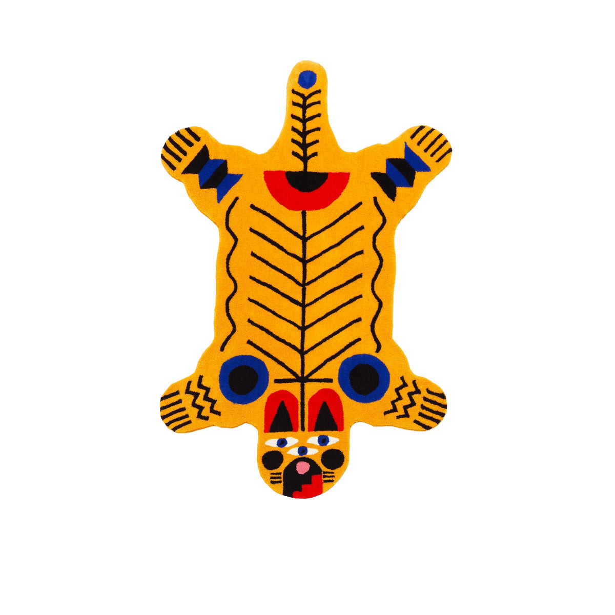 Oggian Italian Tiger Büyük Boy Halı (128Cm X 200Cm)
