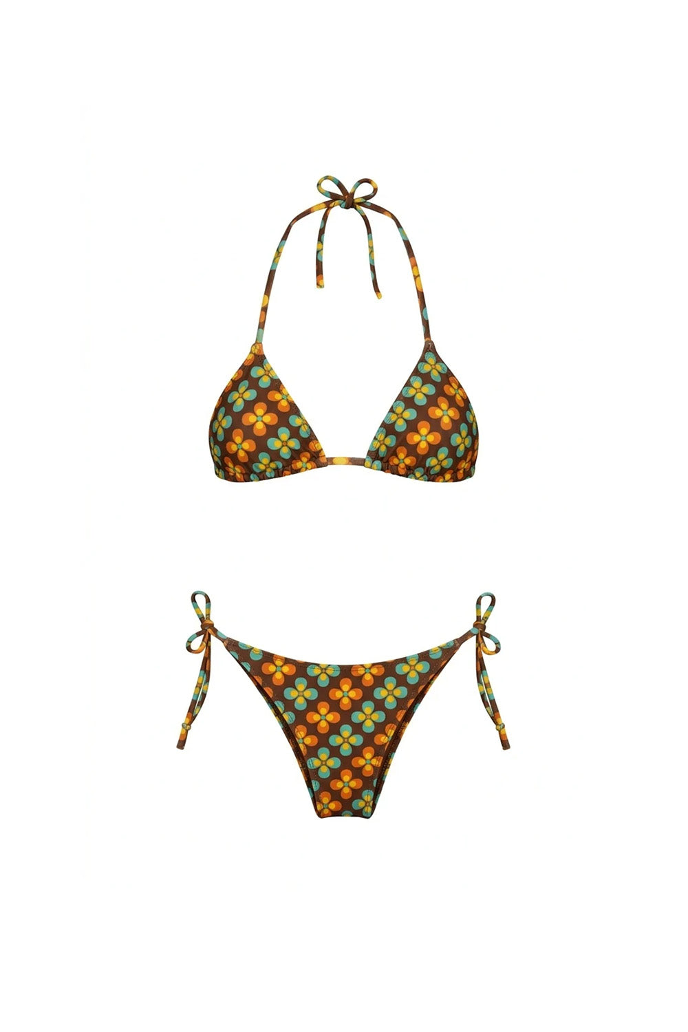 Quande-Aquatri Üçgen Bikini // Qn-927 Tek Alt-Bikini & Mayo-1-milagron.live