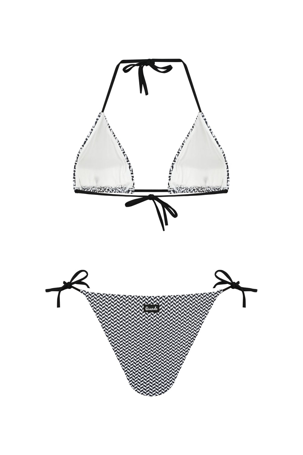 Quande-Aquatri Üçgen Bikini / Üst / Qn-135-1-Bikini & Mayo-4-milagron.live