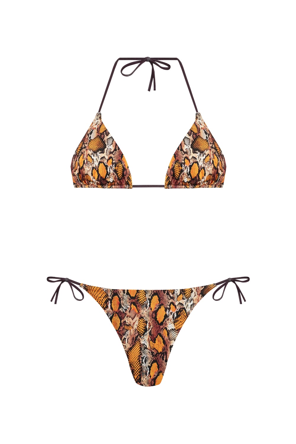 Quande-Aquatri Üçgen Bikini / Üst / Qn-141-1-Bikini & Mayo-3-milagron.live