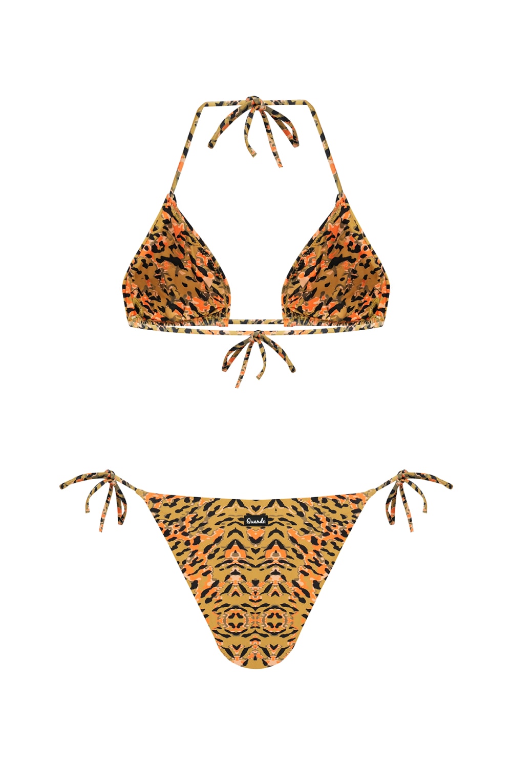 Quande-Aquatri Üçgen Bikini / Üst / Qn-146-1-Bikini & Mayo-4-milagron.live