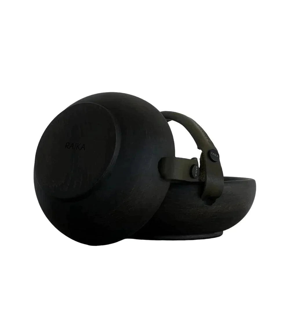 Raika Studio-Pia Black-green Bowl-Tabak & Kase-4-milagron.live