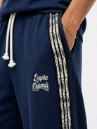 Erkek Originals Şerit Detaylı Regular Fit Eşofman Takımı Lacivert