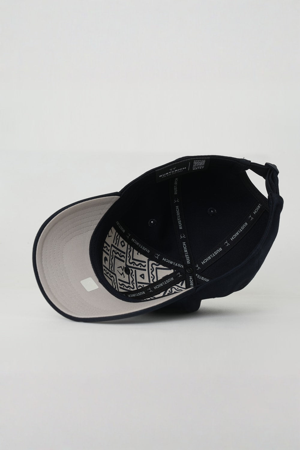 RustandRich-Baseball Şapka Timeless Collection Basic Lacivert Unisex-Şapka-5-milagron.live