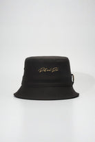 RustandRich-Bucket Şapka Timeless Collection Basic Kahverengi Unisex-Şapka-1-milagron.live