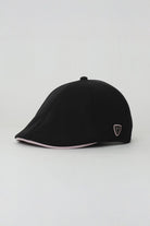 RustandRich-Casket Şapka Timeless Collection Basic Siyah Unisex-Şapka-1-milagron.live