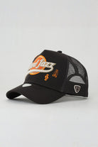 RustandRich-Trucker Şapka Hard Collection Hard Jazz Kahverengi Unisex-Şapka-1-milagron.live