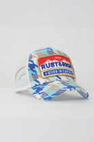 RustandRich-Trucker Şapka Urban Collection Born In Earth Mavi Unisex-Şapka-3-milagron.live