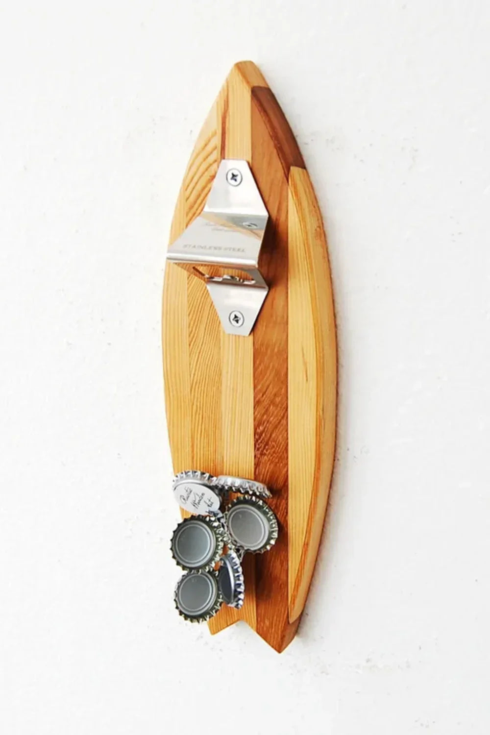 Rustic Wooden Art-Surfboard Şişe Açacağı-Mutfak Aksesuarları-2-milagron.live