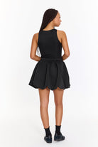 SBNM-Black High Neck Tanktop-Top-4-milagron.live