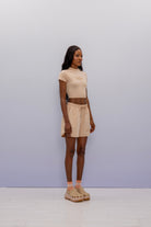 SBNM-'' Calm Mind'' Contrast Short-Şort-4-milagron.live