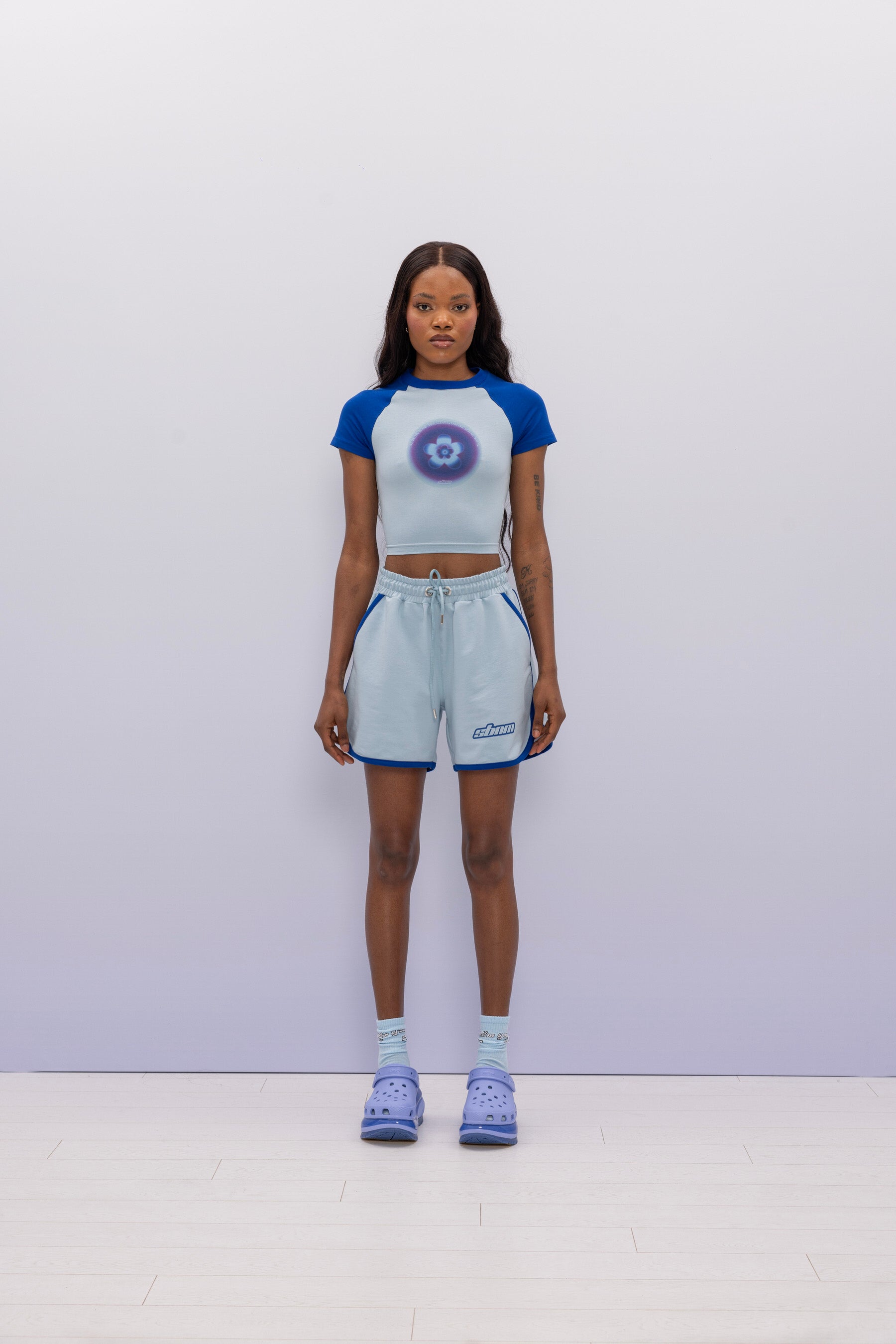SBNM-'' I See '' Contrast Short-Şort-1-milagron.live