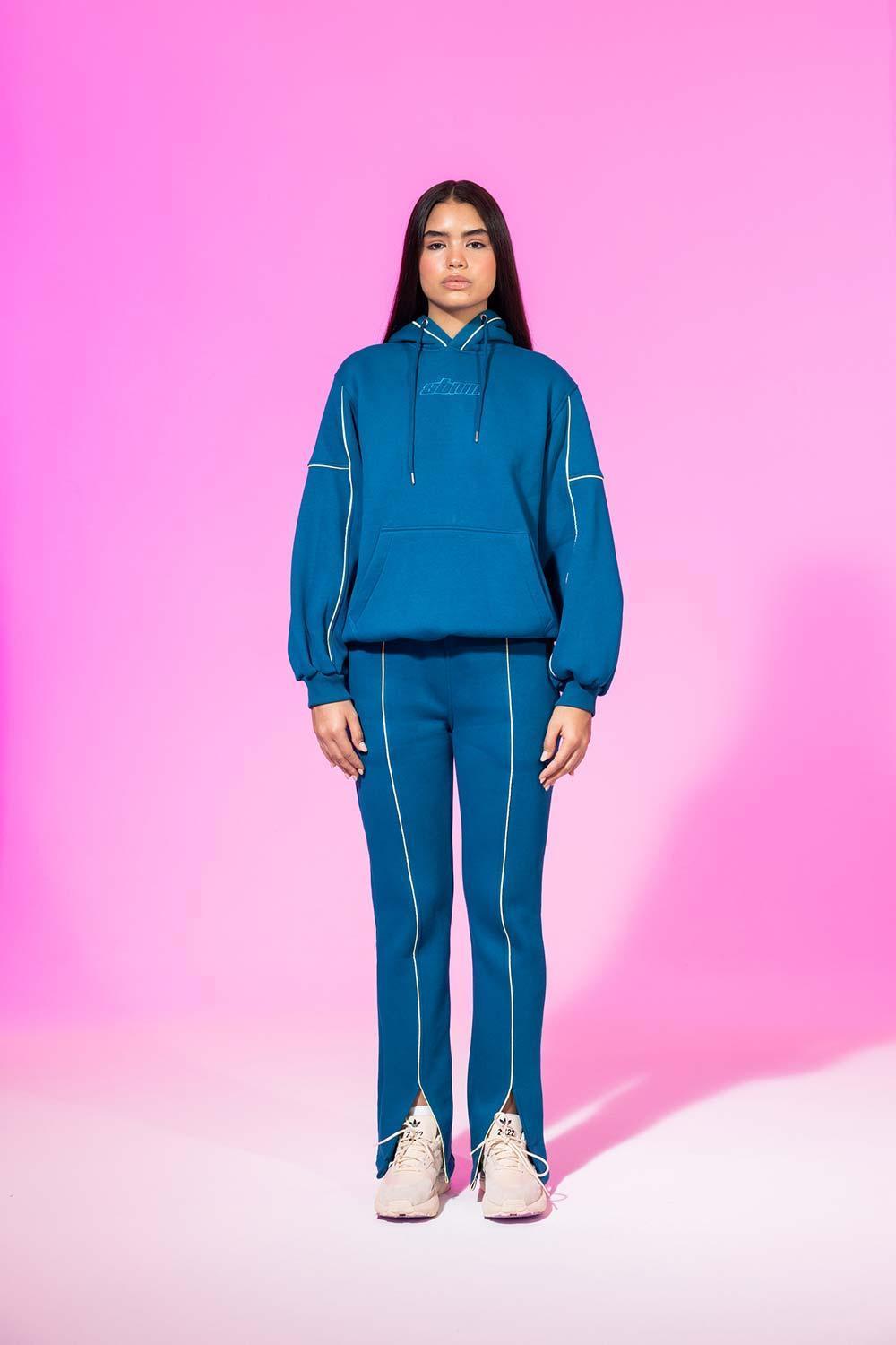 SBNM-Petrol Blue Sweatshirt-Sweatshirts & Hoodies-1-milagron.live