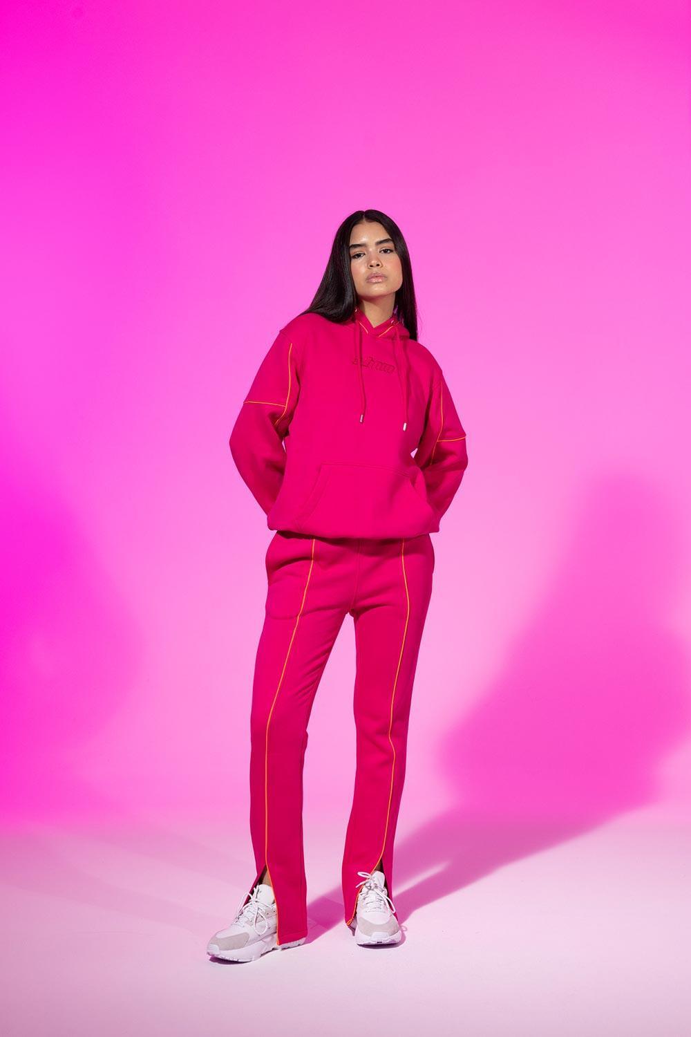 SBNM-Ruby Pink Sweatshirt-Sweatshirts & Hoodies-6-milagron.live