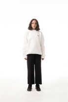 Sacré-Solid White Sweatshirt-Sweatshirts & Hoodies-1-milagron.live