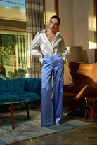 Saléa-Sole Pants İn Bebe Blues-Pantolon-1-milagron.live