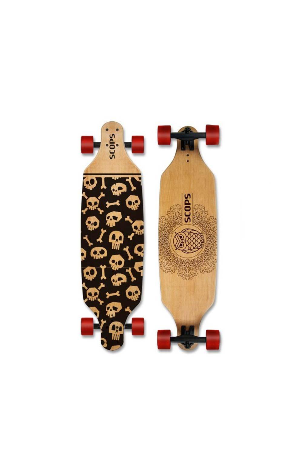 Scops-Longboard Kaykay SKULL - LF189-Kaykay-1-milagron.live
