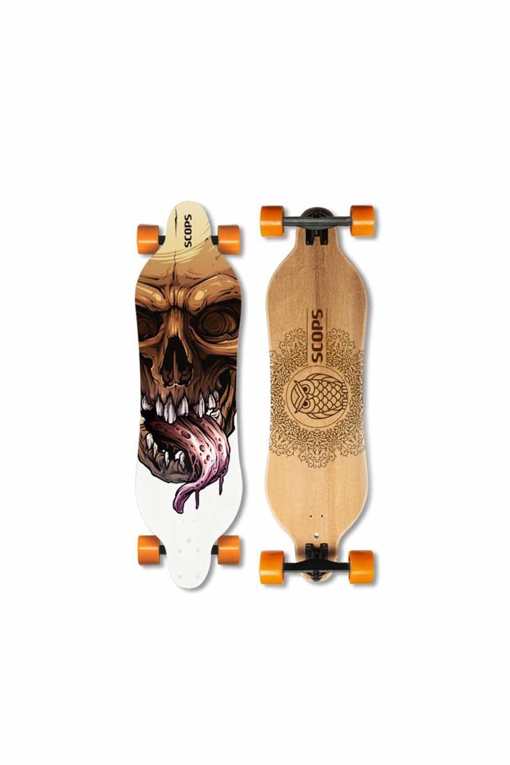 Scops-Longboard Kaykay SKULL - LS306-Kaykay-1-milagron.live