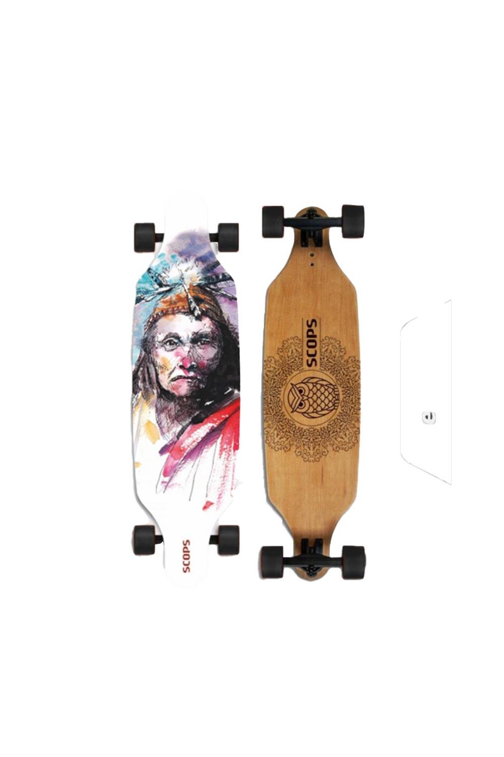 Scops-Special Edition Cüneyt Şenyavaş Longboard LF403-Kaykay-1-milagron.live