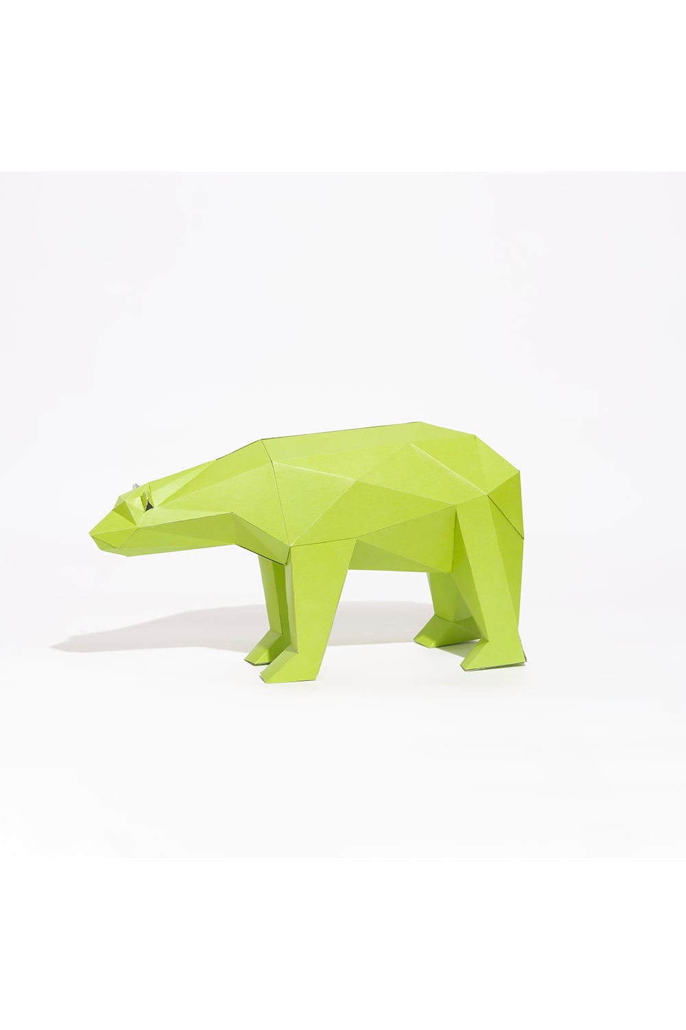 Seb Studio-Seb_PolarBear lime Kendin Yap Heykel Kiti-Heykel-1-milagron.live