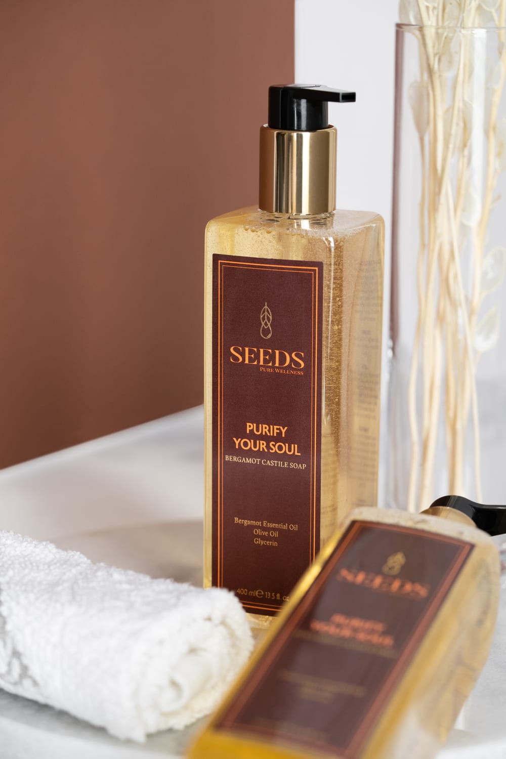 Seeds-Doğal Sıvı Sabun Zeytinyağlı Bergamot Kastil Sabun-Sabun-2-milagron.live