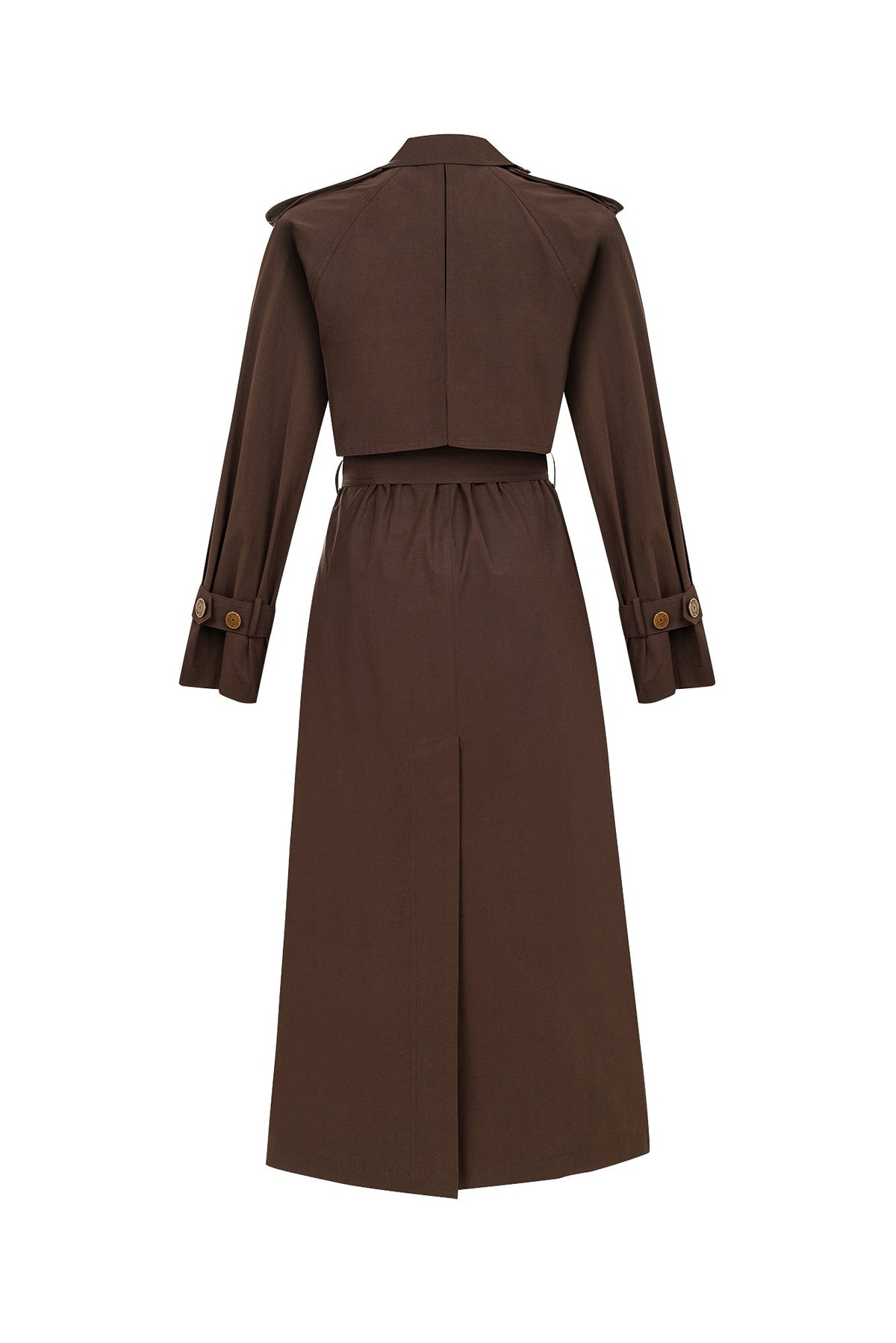 Berry Trench Coat - 4