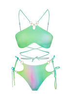 Sellie-Eclipse Halter-Neck Strap Multicolor Bikini Üstü-Bikini & Mayo-2-milagron.live
