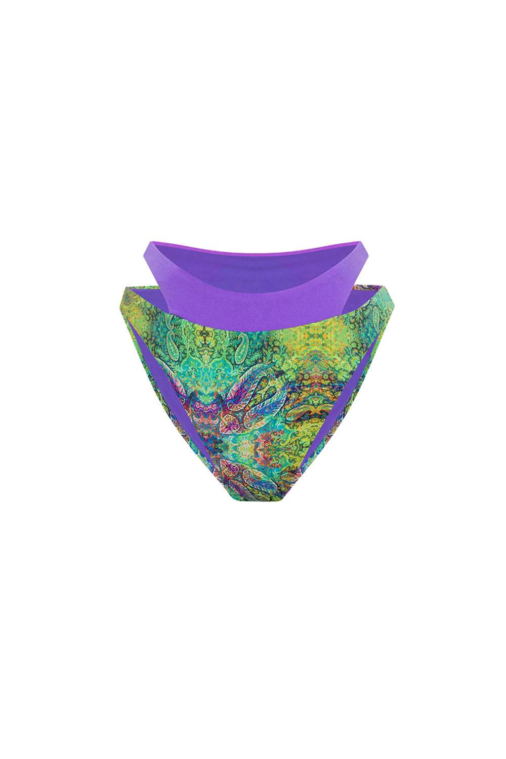 Sellie-Paisley Bikini Altı-Mayo-4-milagron.live