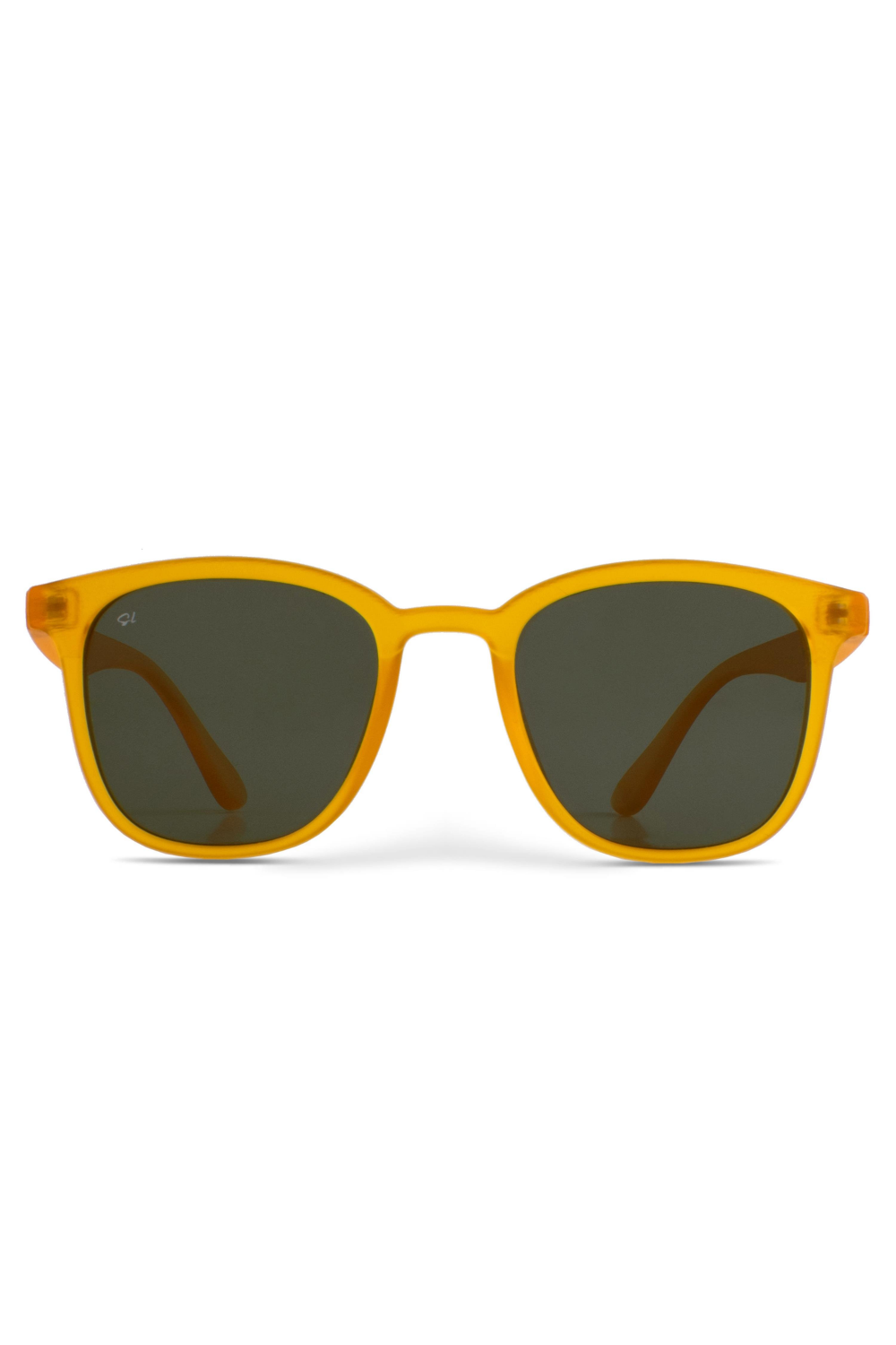Senlites-Juvela Giallo Unisex Mat Sarı Polarize Kare Güneş Gözlüğü-Güneş Gözlüğü-1-milagron.live