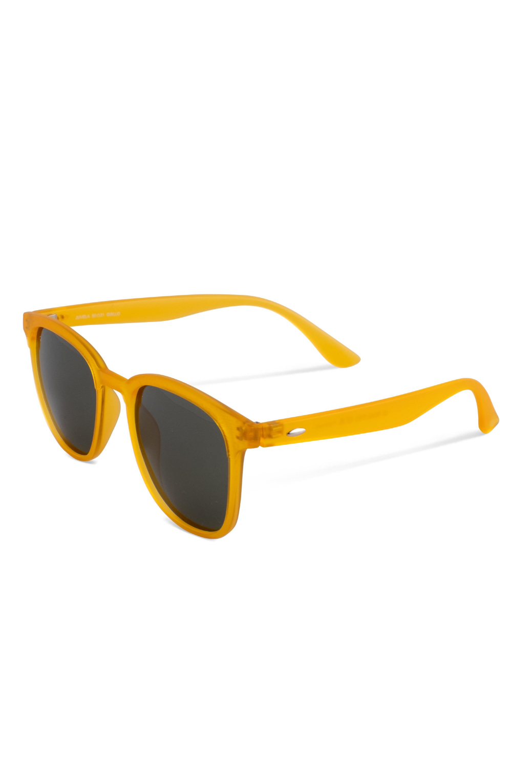 Senlites-Juvela Giallo Unisex Mat Sarı Polarize Kare Güneş Gözlüğü-Güneş Gözlüğü-2-milagron.live