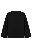 Sertaç Taşdelen-Siyah %100 Keten V Yaka Oversized Erkek T-shirt Model T 16-T-Shirts-4-milagron.live